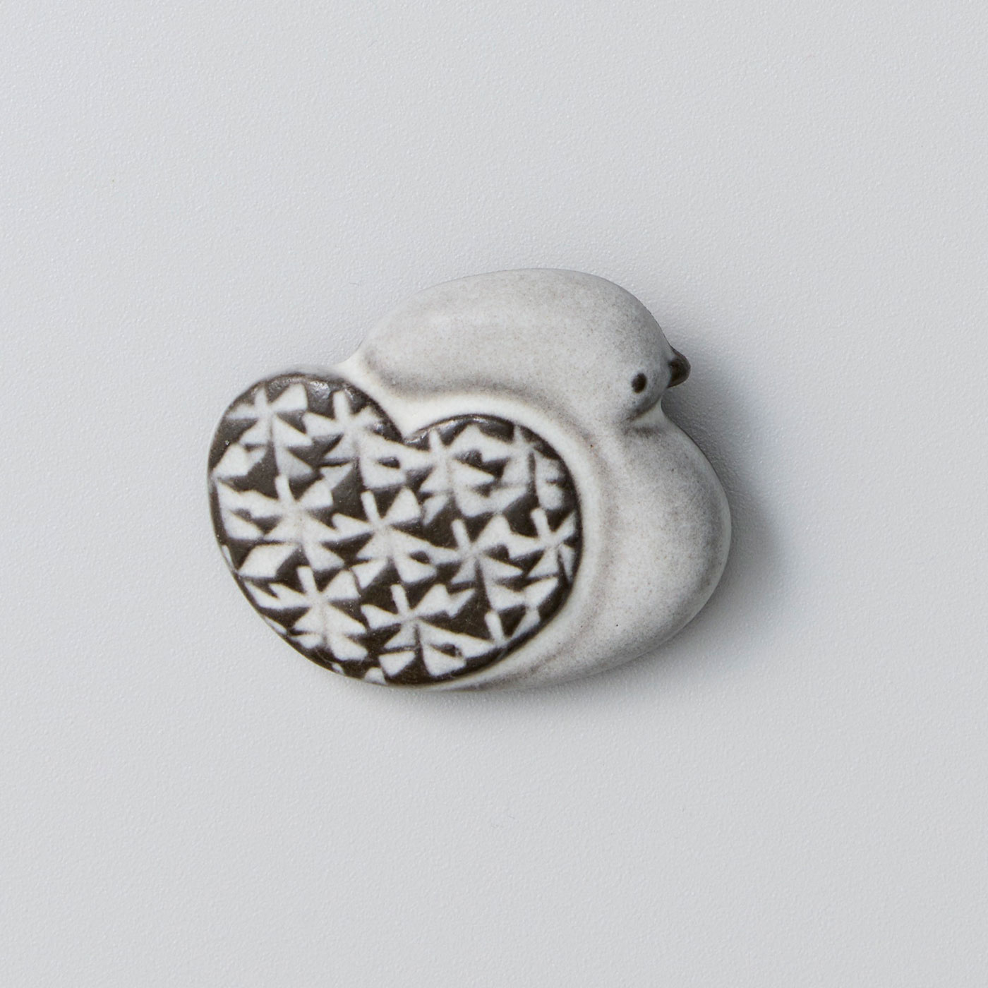 SeeMONO|BIRDS&rsquo; WORDS BIRD TILE BROOCH〈C〉