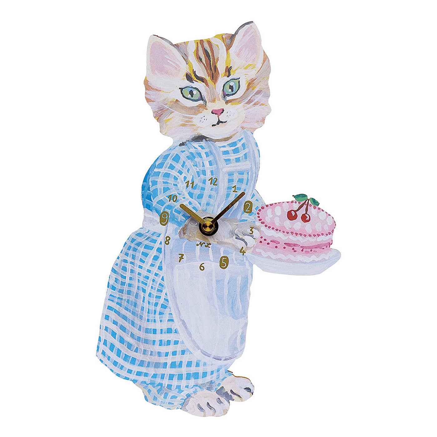 フェリシモの雑貨 Kraso|〈Nathalie Lete〉Diecut clock Blue eye