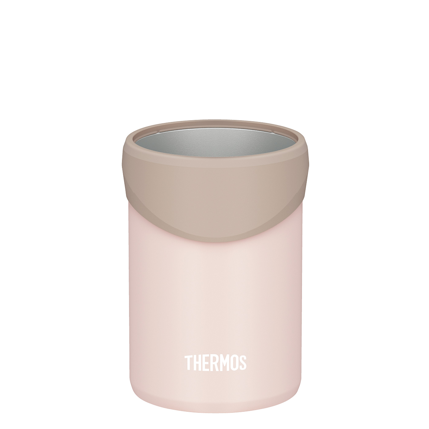 フェリシモの雑貨Kraso［クラソ］|THERMOSタンブラーにもなる保冷缶ホルダー350ml缶用〈ベージュピンク〉
