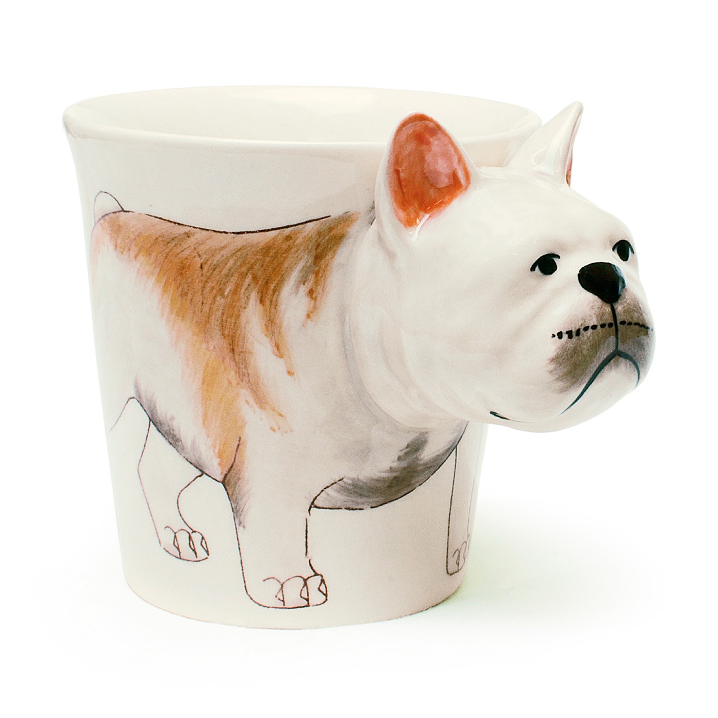 フェリシモの雑貨Kraso［クラソ］|アニマルマグ FRENCH BULLDOG