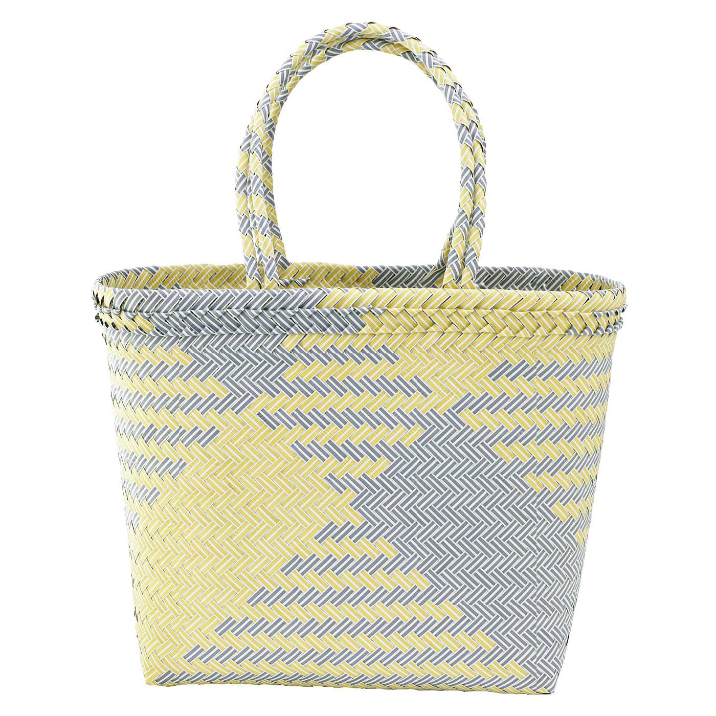 フェリシモの雑貨 Kraso|バリの朝市配色パサールバッグＬ