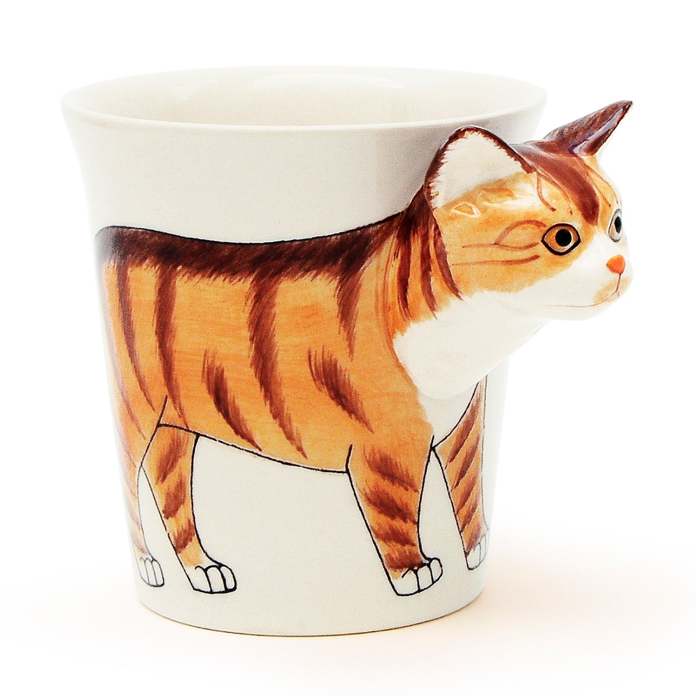 フェリシモの雑貨Kraso［クラソ］|アニマルマグ ORANGE TABBY