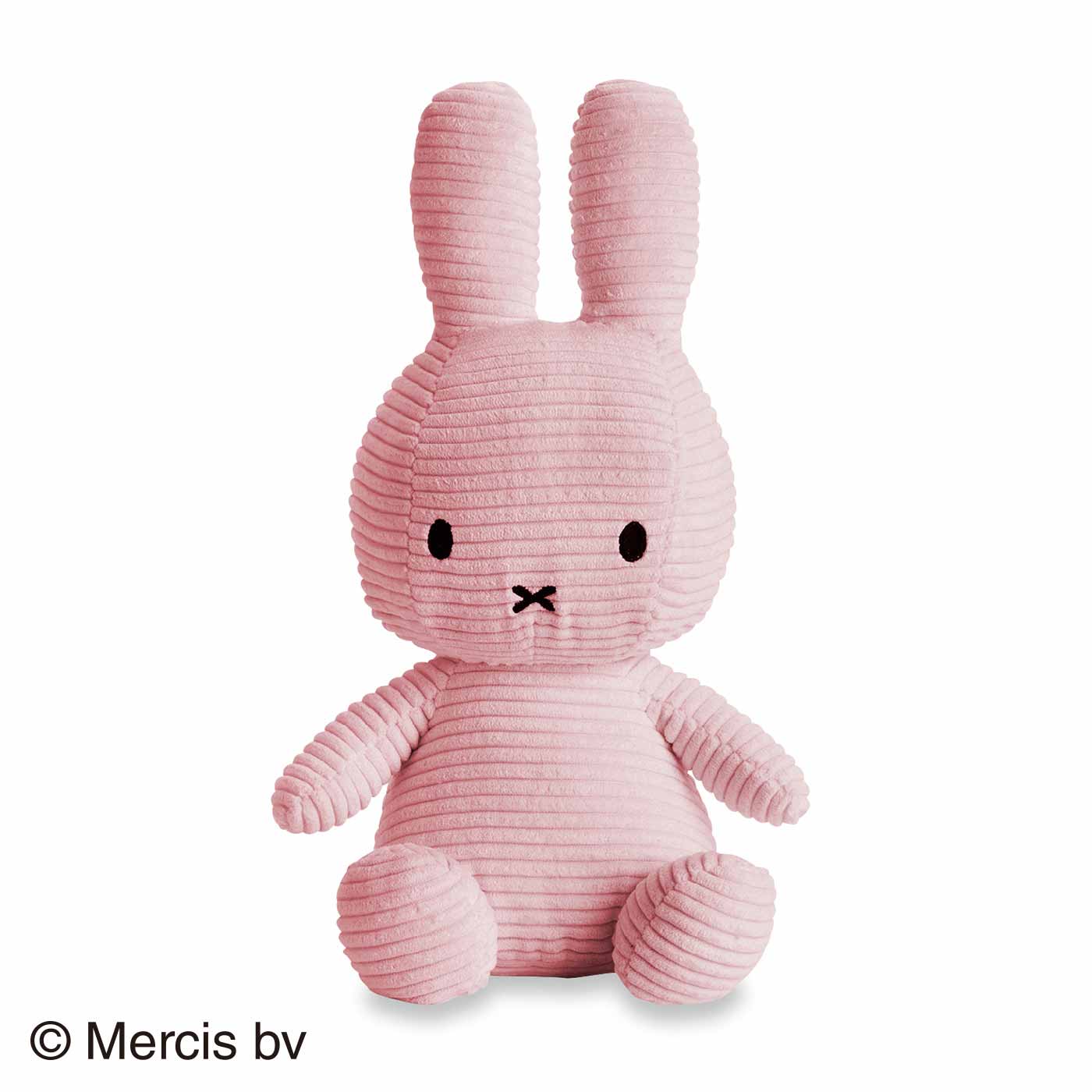 フェリシモの雑貨 Kraso|BON TON TOYSコーデュロイ ミッフィーぬいぐるみ33cm〈ピンク〉