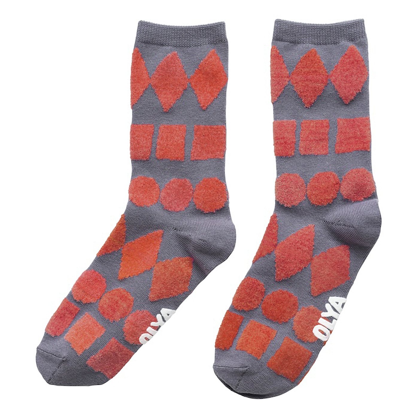 フェリシモの雑貨 Kraso|〈Olya〉Fluffy Socks Shapes