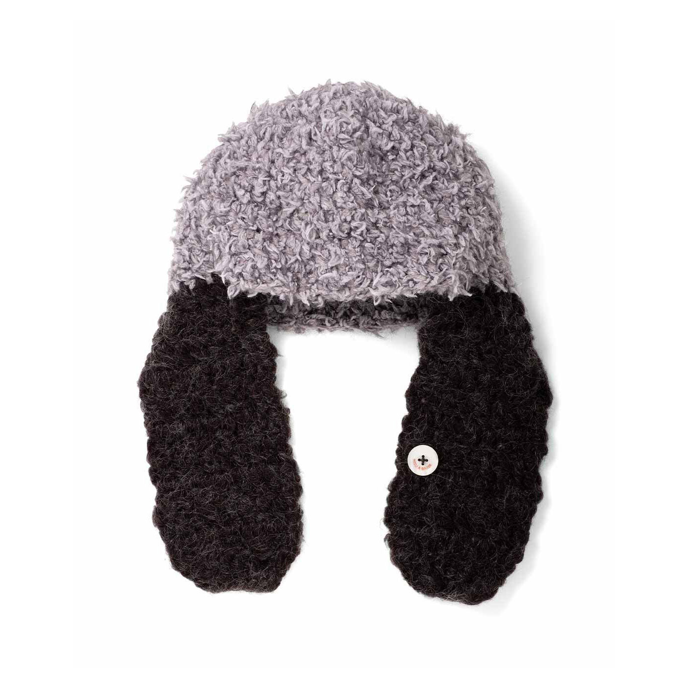 Couturier[クチュリエ]|MISU A BARBE×クチュリエ韓国かぎ針編みEar hat〈ダークグレー〉